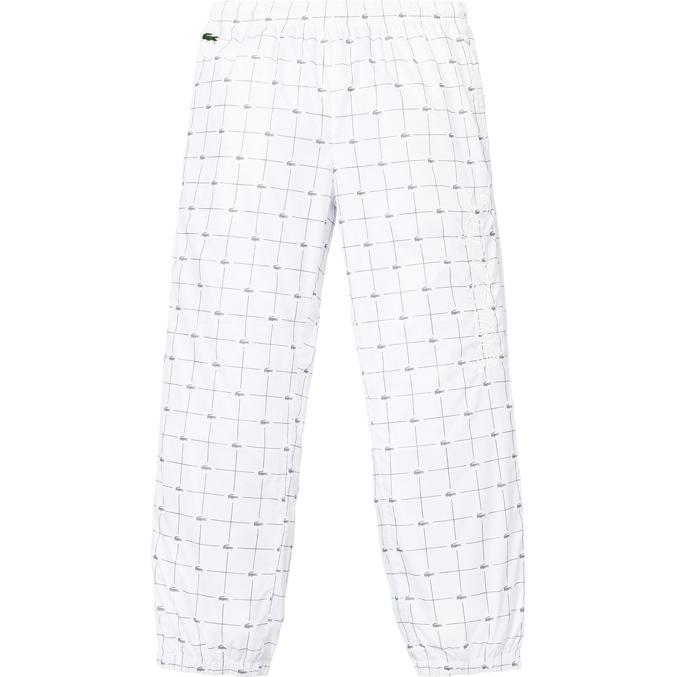 Supreme®/LACOSTE Reflective Grid Nylon Track Pant view 8
